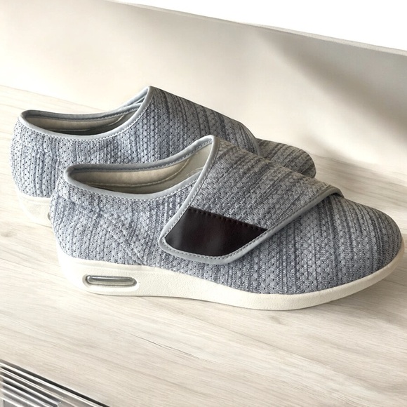 YouYun Diabetic Walking Shoes w/ Velcro Closure Memory Foam Insole Size 9.5 NWOT - Picture 9 of 10